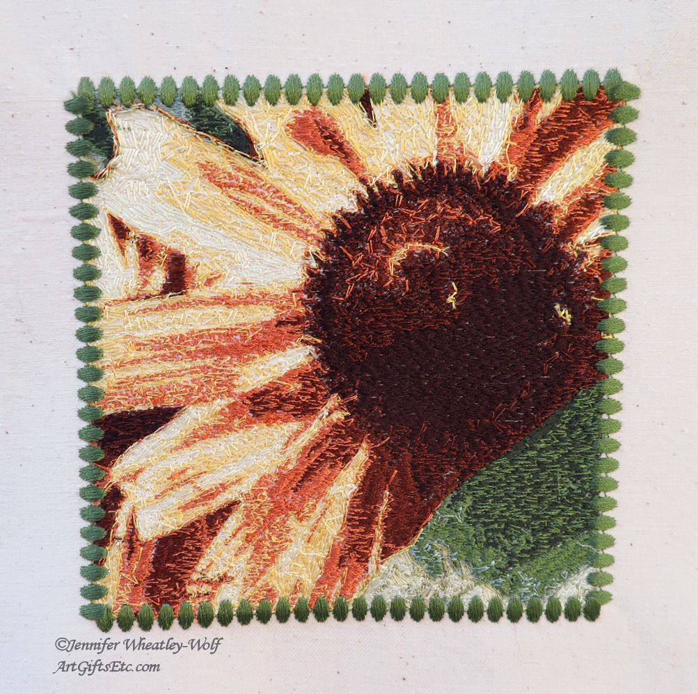 Black-eyed-susan-flower-sfumato-embroidery